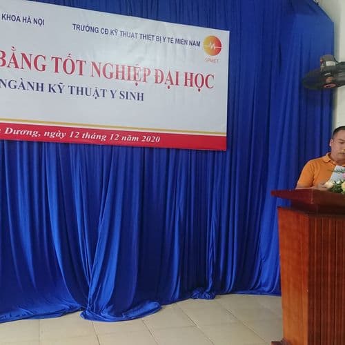 Ảnh chân dung của Trịnh Minh hiến - Cựu sinh viên SPMET